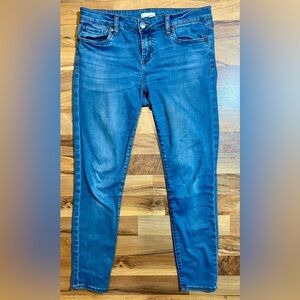 Edyson Ankle Skinny Womens Size 29 Blue Jeans Medium Wash Mid Rise